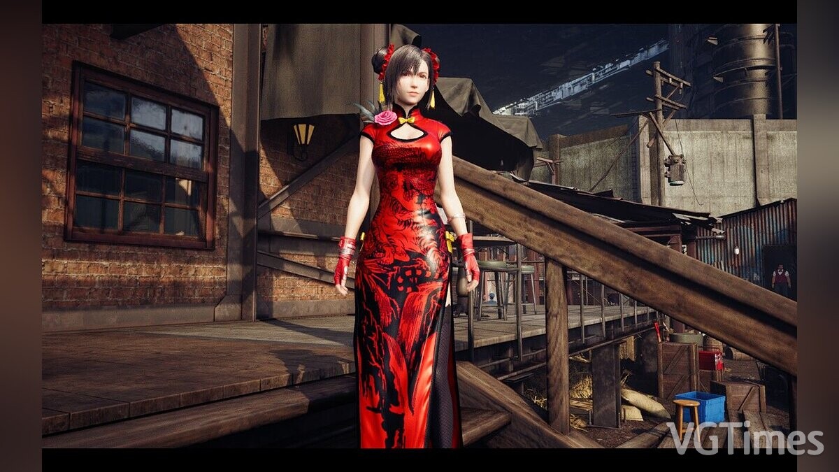 Final Fantasy VII Remake — Традиционное китайское платье Тифы
