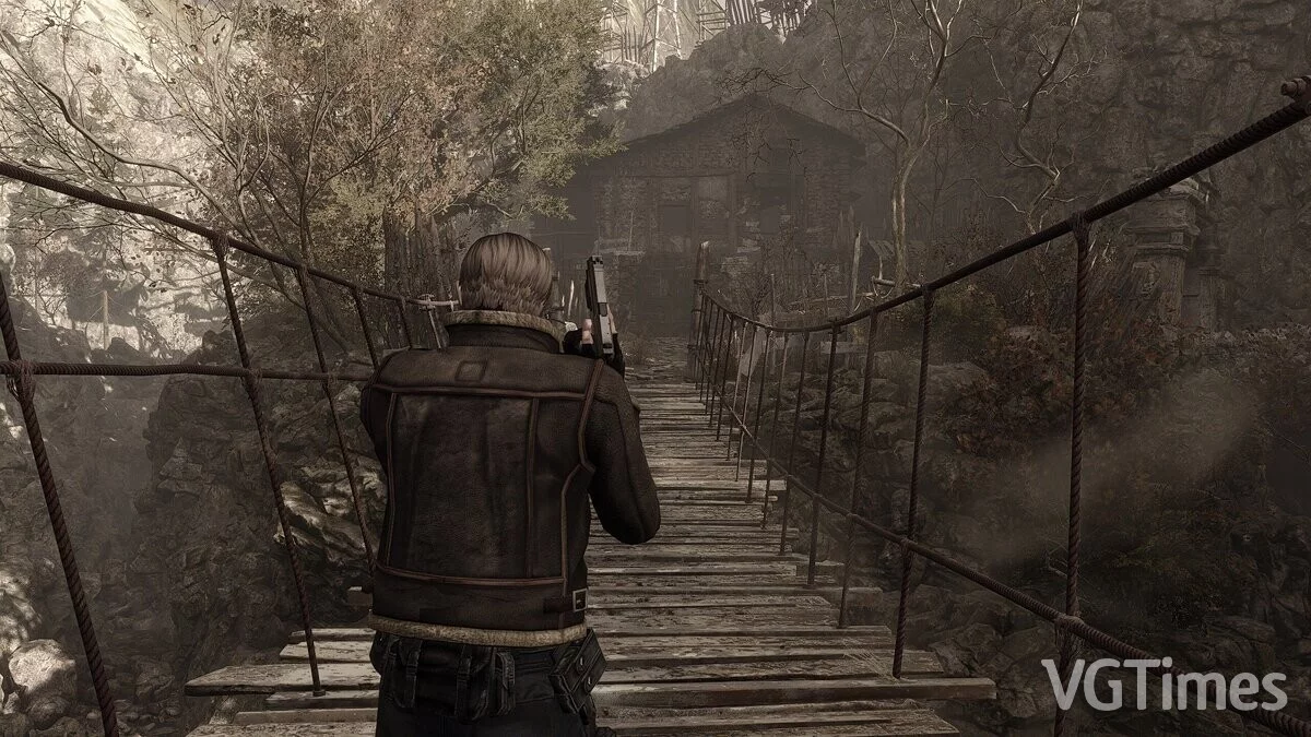 Resident Evil 4 Remake (2023) — Визуальные эффекты 2005 года