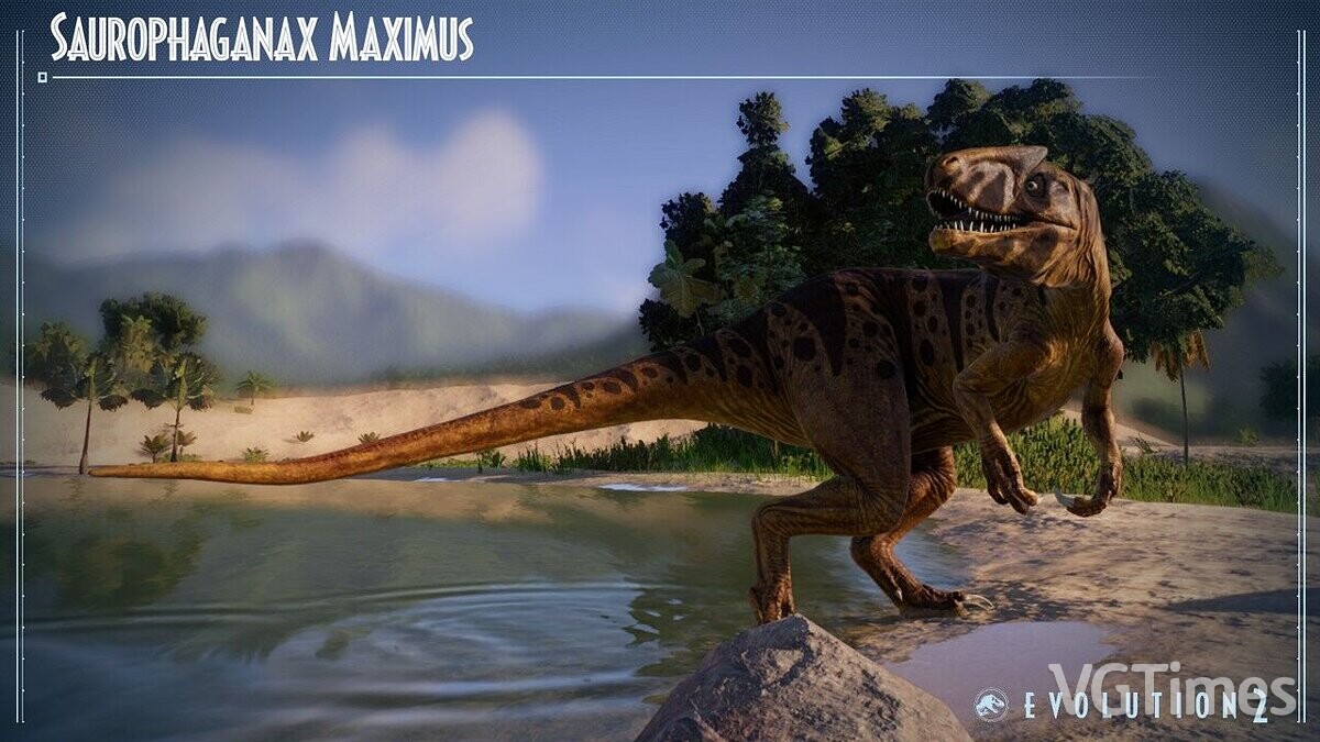 Jurassic World Evolution 2 — Заурофаганакс - новый вид