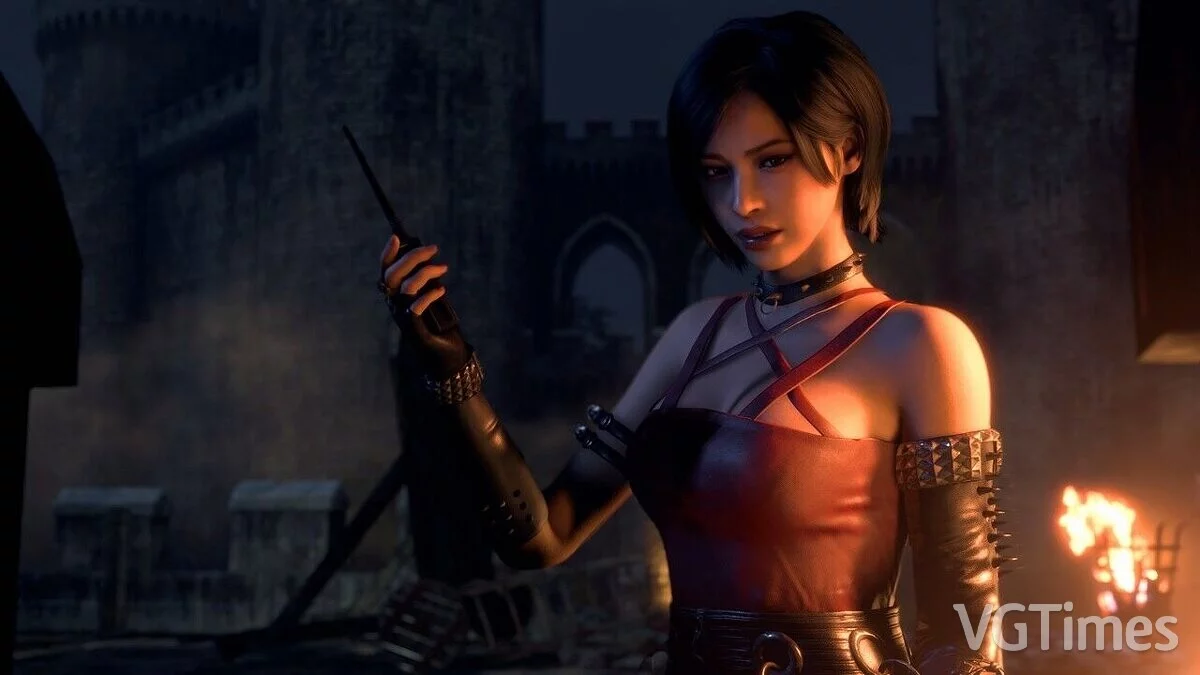 Resident Evil 4 Remake (2023) — Ада в костюме Констриктора из Vampire the Masquerade: Bloodhunt
