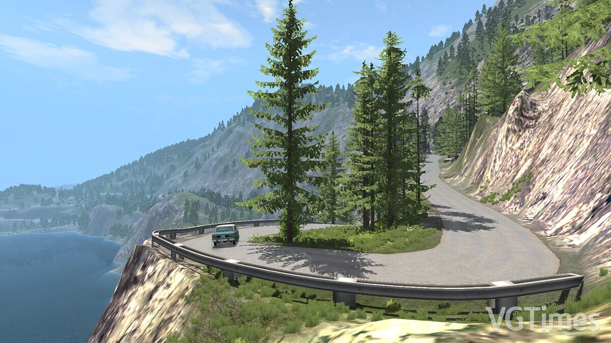 BeamNG.drive — American Road — проработанный мир на 125 квадратных километров