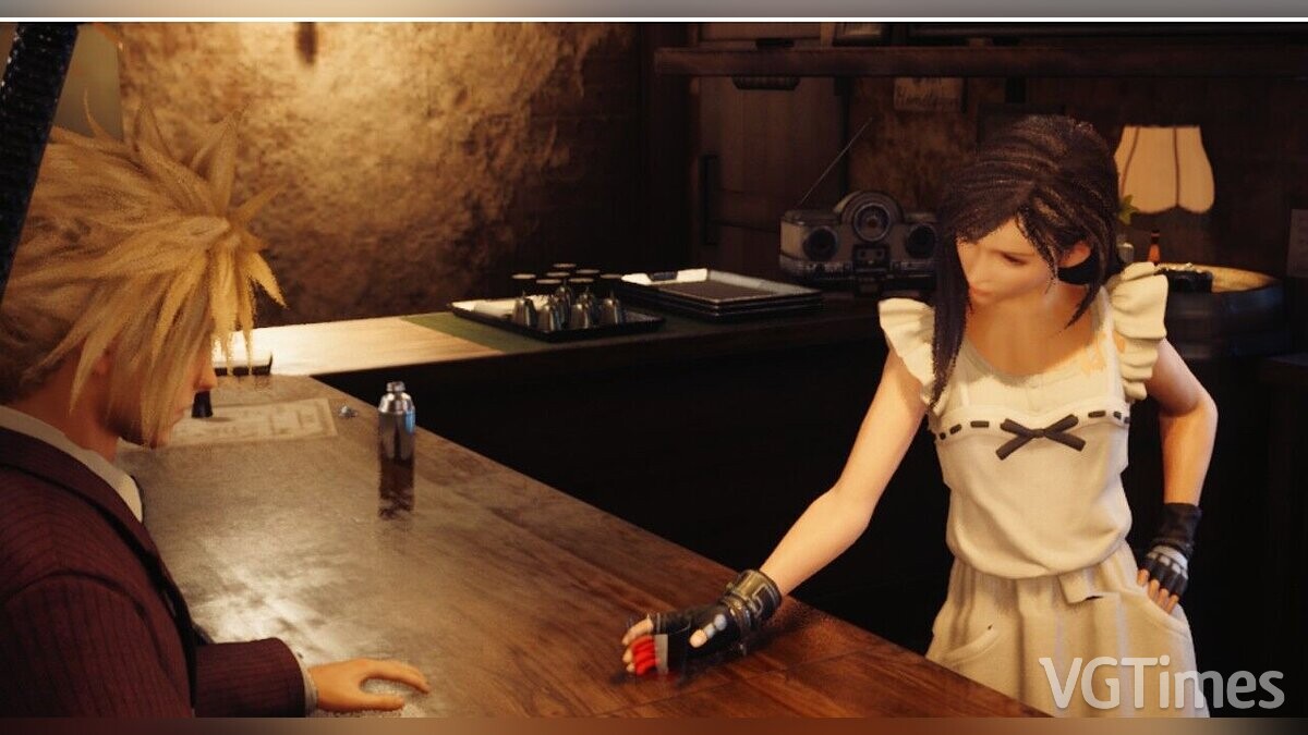 Final Fantasy VII Remake — Белое платье Тифы