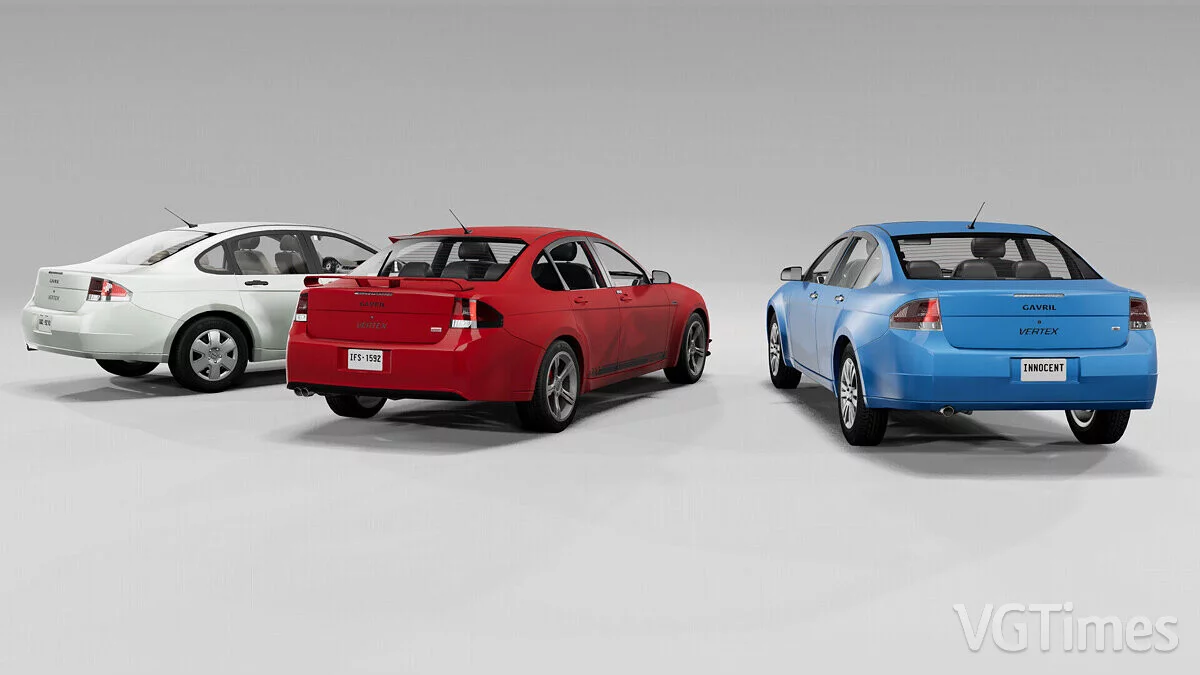 BeamNG.drive — Gavril Vertex NA2 — «Форд Фокус» NA2 и 1000 деталей к нему