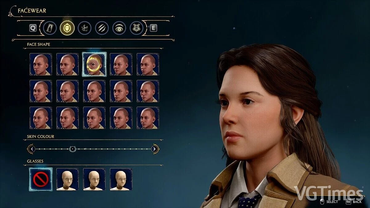 Hogwarts Legacy — Энола - женская форма лица