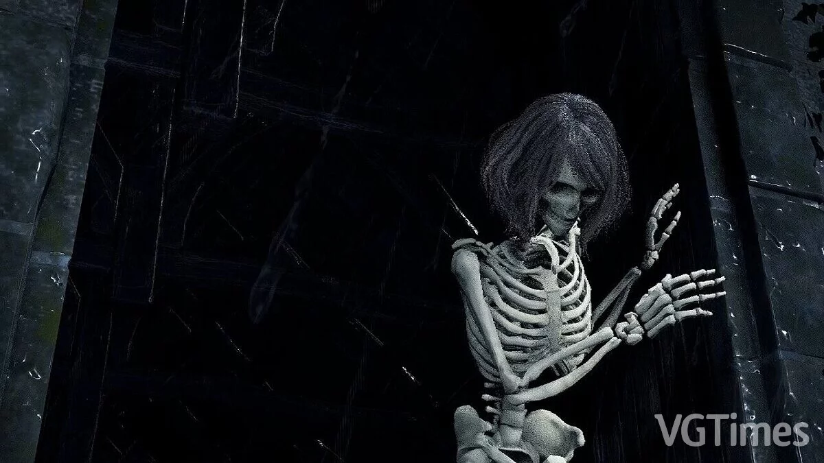 Resident Evil 4 Remake (2023) — Эшли скелет