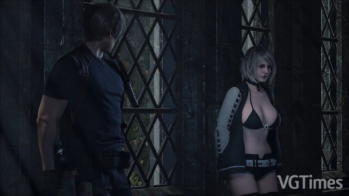Resident Evil 4 Remake (2023) — Эшли в костюме Хоноки