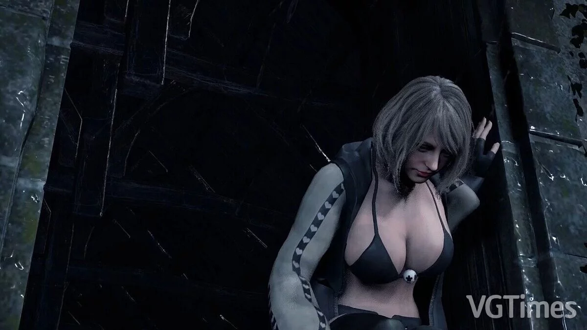 Resident Evil 4 Remake (2023) — Эшли в костюме Хоноки