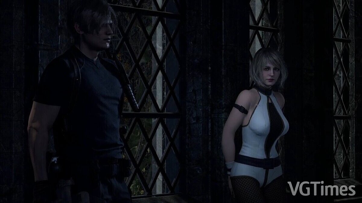 Resident Evil 4 Remake (2023) — Эшли в костюме Кристи