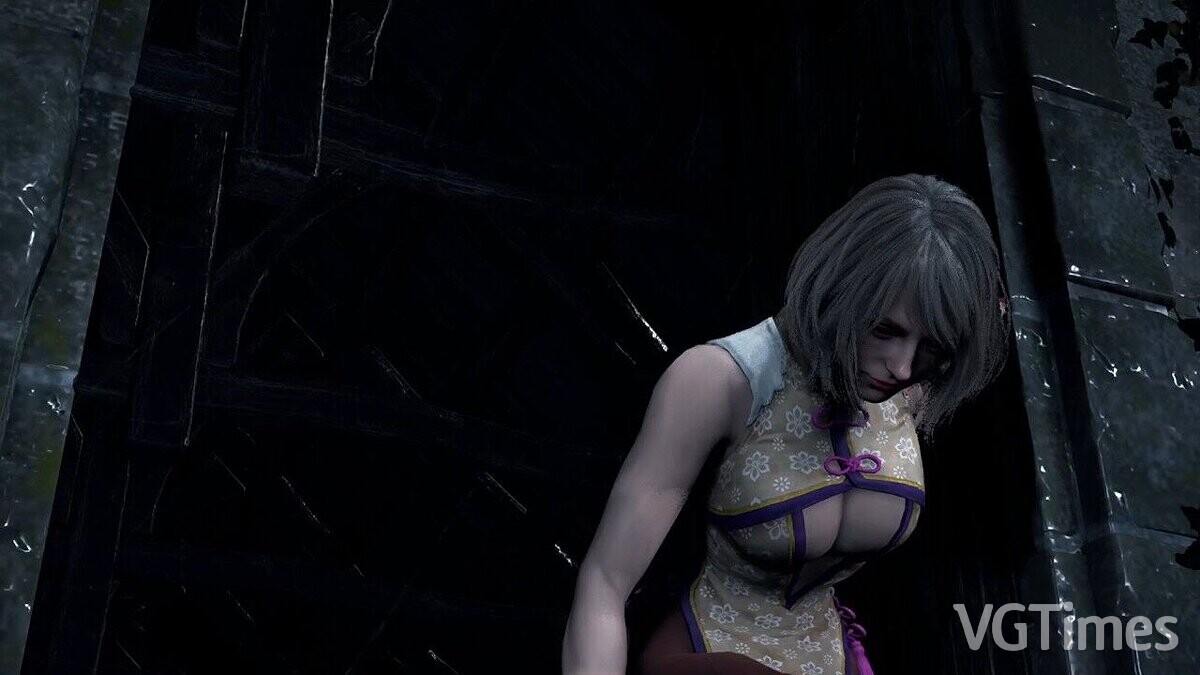 Resident Evil 4 Remake (2023) — Эшли в костюме Луон