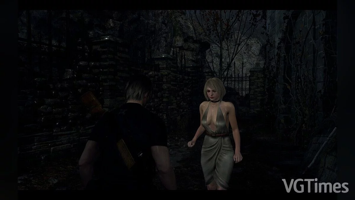 Resident Evil 4 Remake (2023) — Эшли в вечернем платье