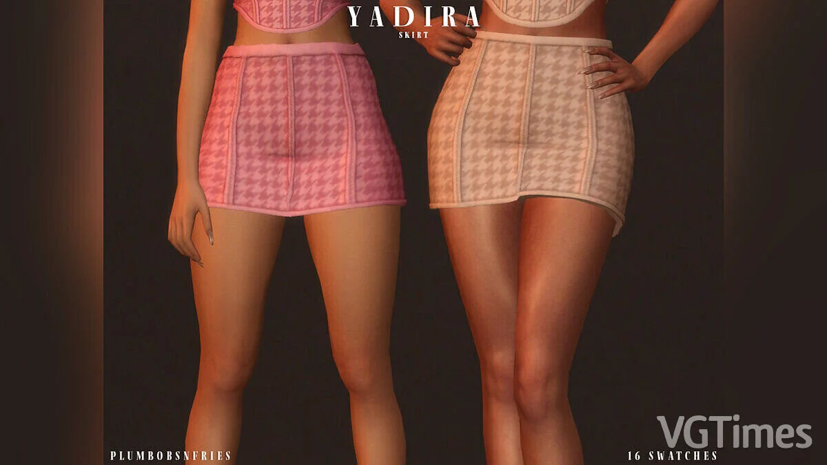 The Sims 4 — Юбка YADIRA