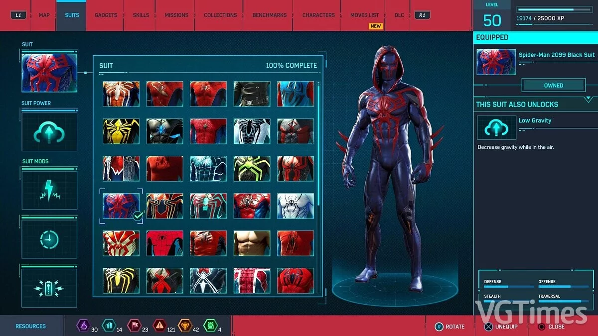 Marvel&#039;s Spider-Man Remastered — Капюшон для костюма 2099