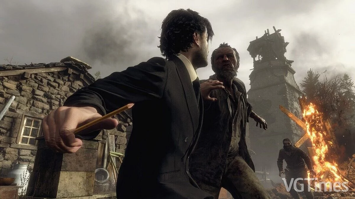 Resident Evil 4 Remake (2023) — Карандаш вместо ножа