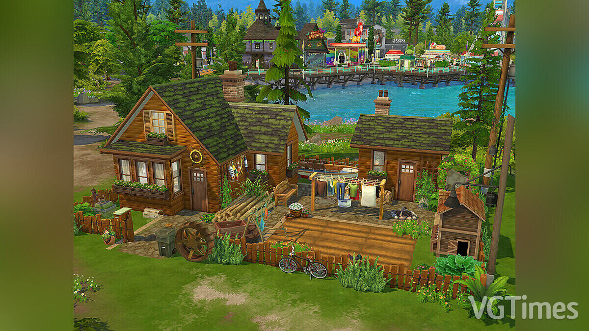 The Sims 4 — Хижина рыбака
