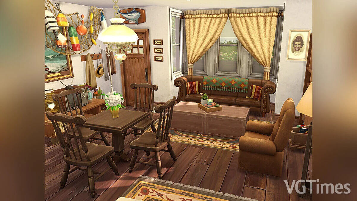 The Sims 4 — Хижина рыбака