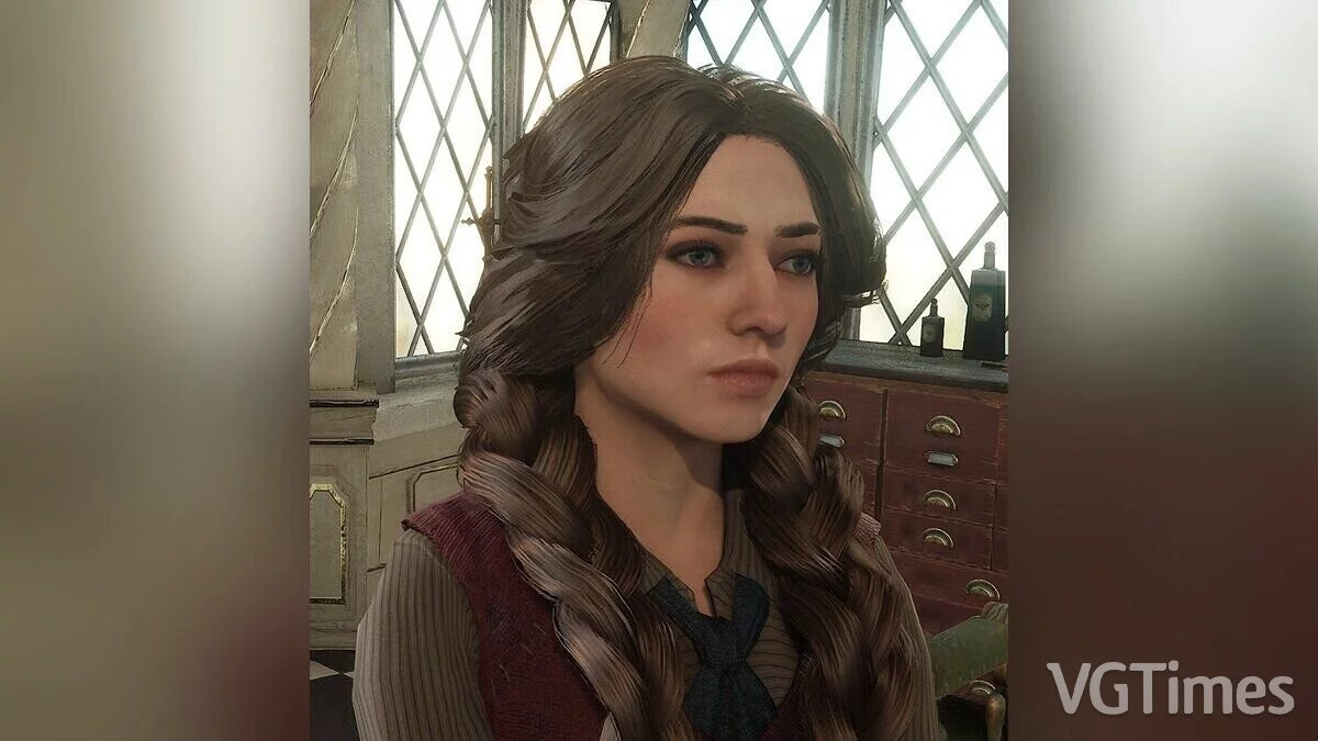 Hogwarts Legacy — Лицо профессора Чесноук