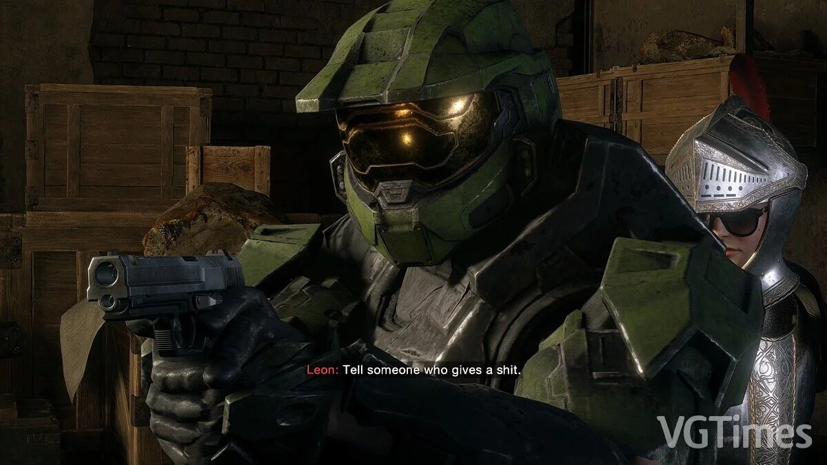 Resident Evil 4 Remake (2023) — Мастер Чиф вместо Леона