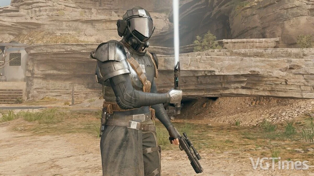 Star Wars Jedi: Survivor — Металлический шлем