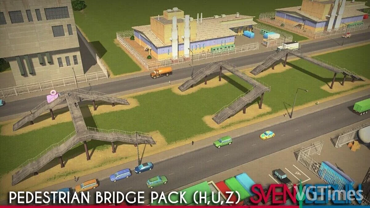 Cities: Skylines — Набор лестничных переходов