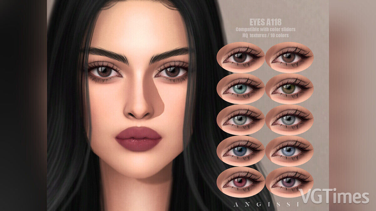 The Sims 4 — Новые цвета для глаз