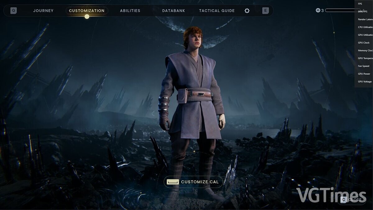 Star Wars Jedi: Survivor — Одежда Энакина Скайуокера