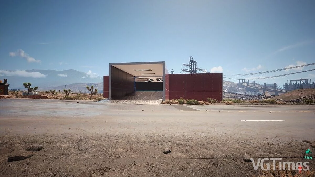 Cyberpunk 2077 — Огромный гараж