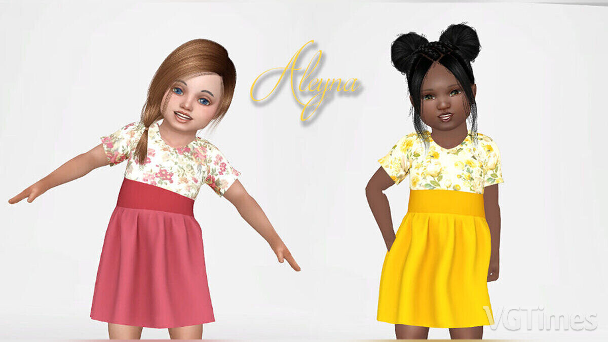 The Sims 4 — Платье для девочек