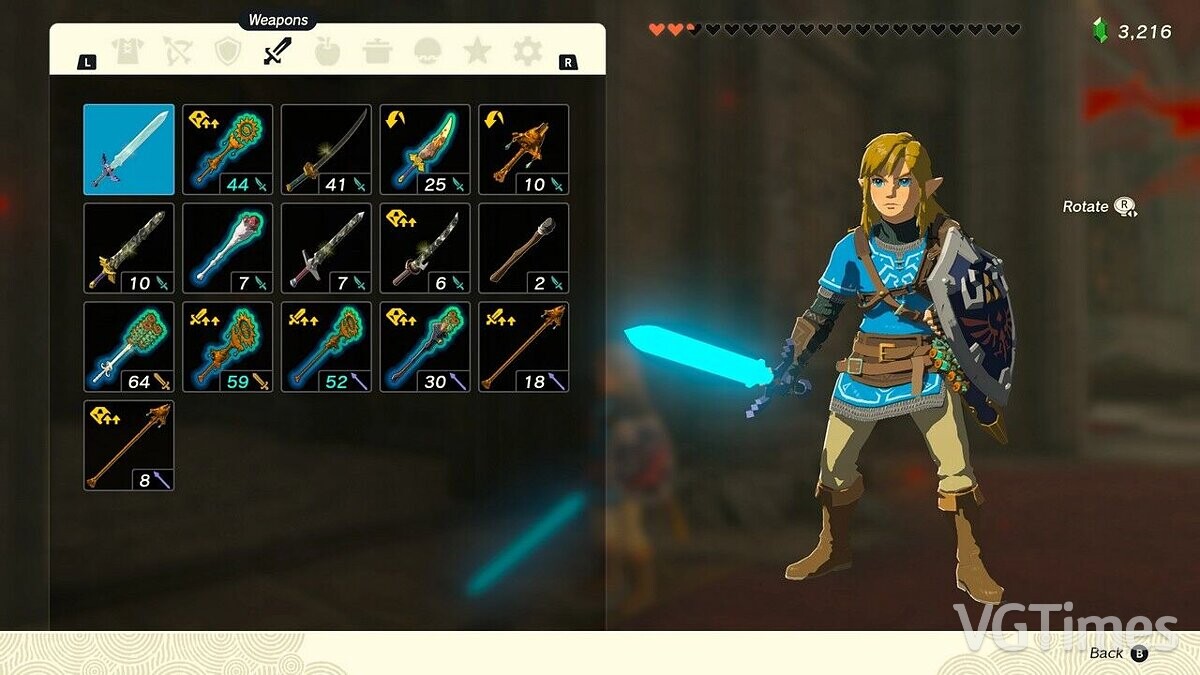 The Legend of Zelda: Tears of the Kingdom — Пробужденный мастер-меч