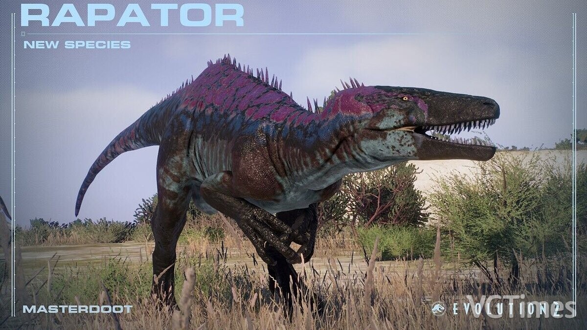 Jurassic World Evolution 2 — Рапатор - новый вид