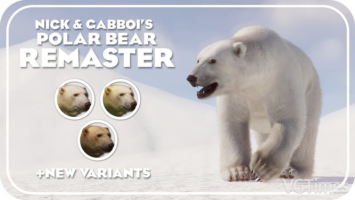 Planet Zoo — Ремастер полярного медведя