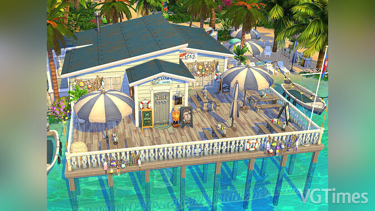 The Sims 4 — Ресторан морепродуктов