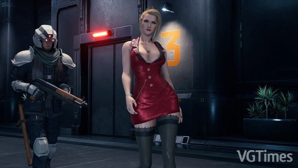 Final Fantasy VII Remake — Сексуальная Скарлет