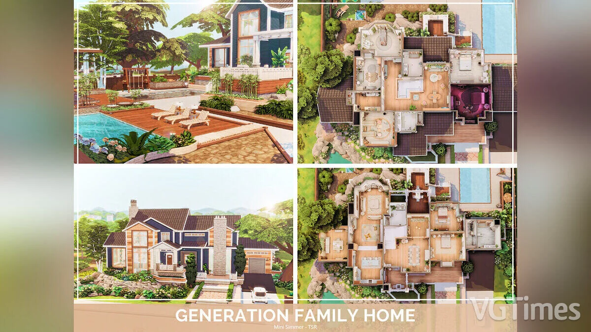 The Sims 4 — Семейный дом поколений