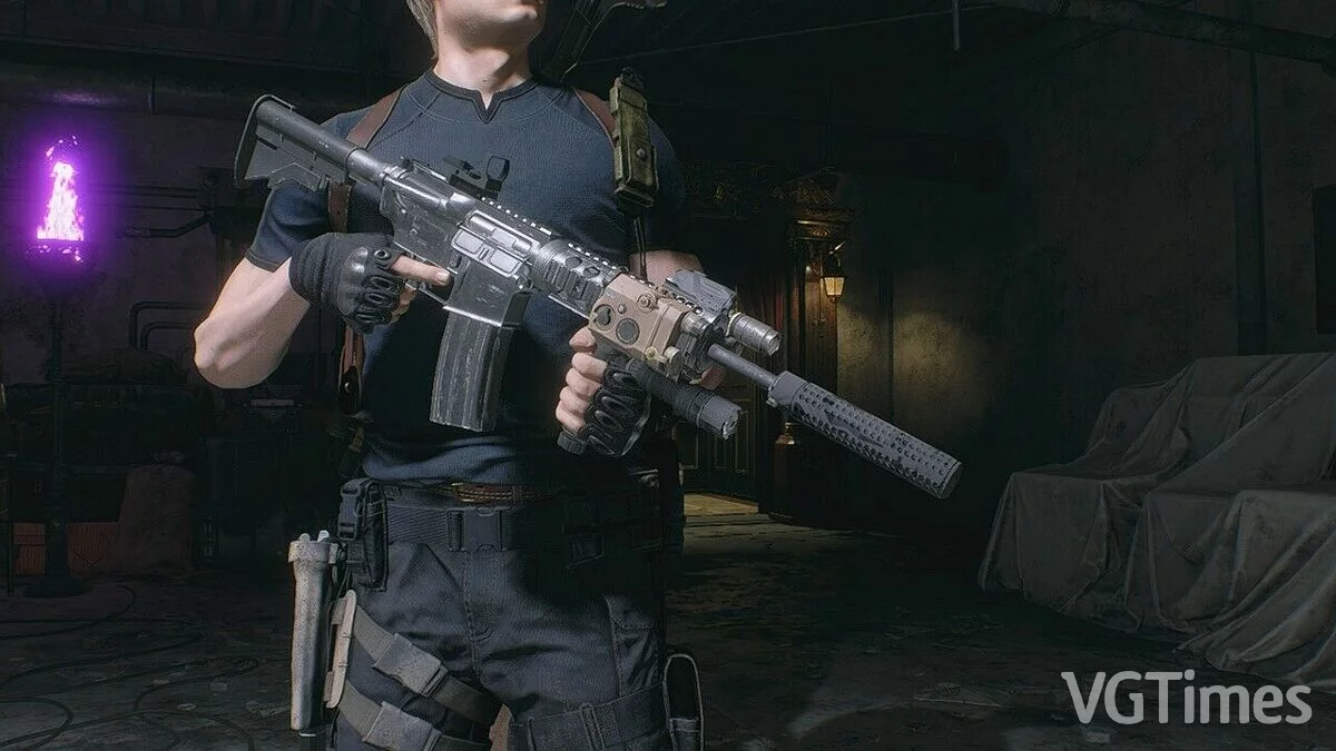 Resident Evil 4 Remake (2023) — Тактическая винтовка CQBR