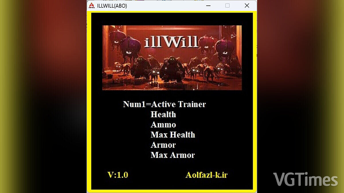 illWill — Трейнер (+5) [1.0]