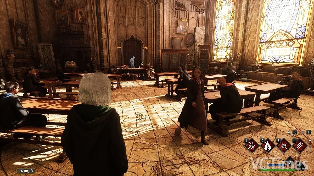 Hogwarts Legacy — Улучшенное расписание NPC