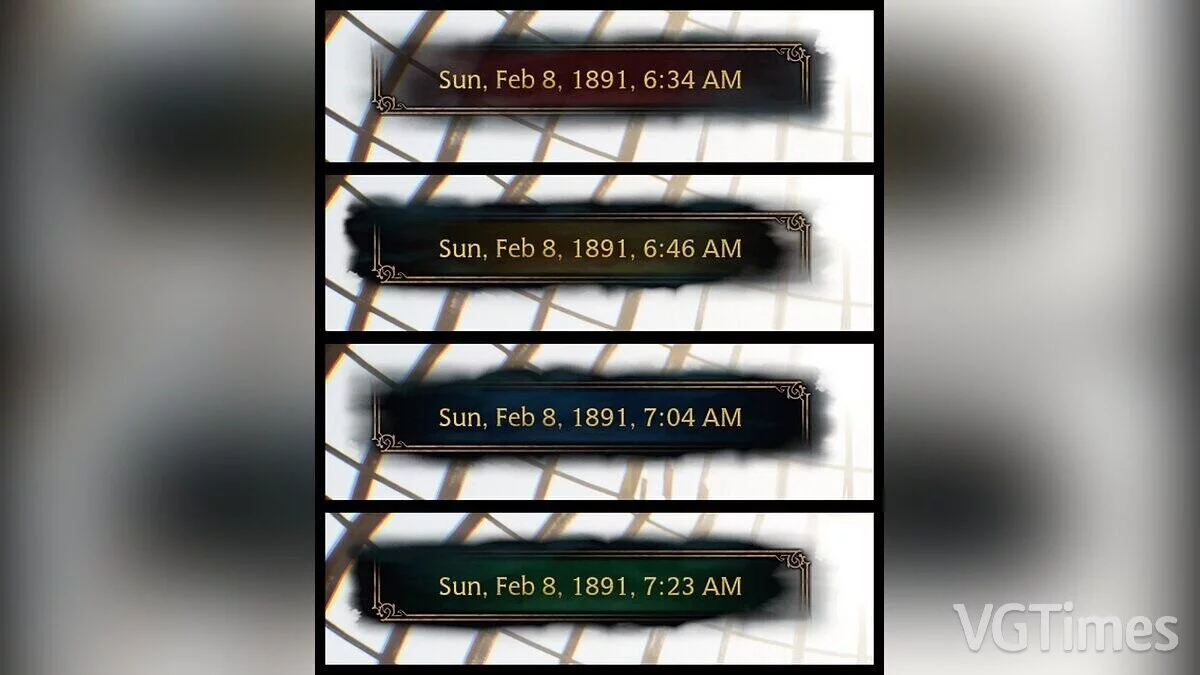 Hogwarts Legacy — Анимированный интерфейс времени