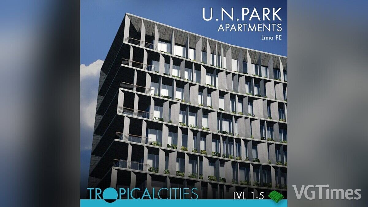Cities: Skylines — Апартаменты U.N. Park