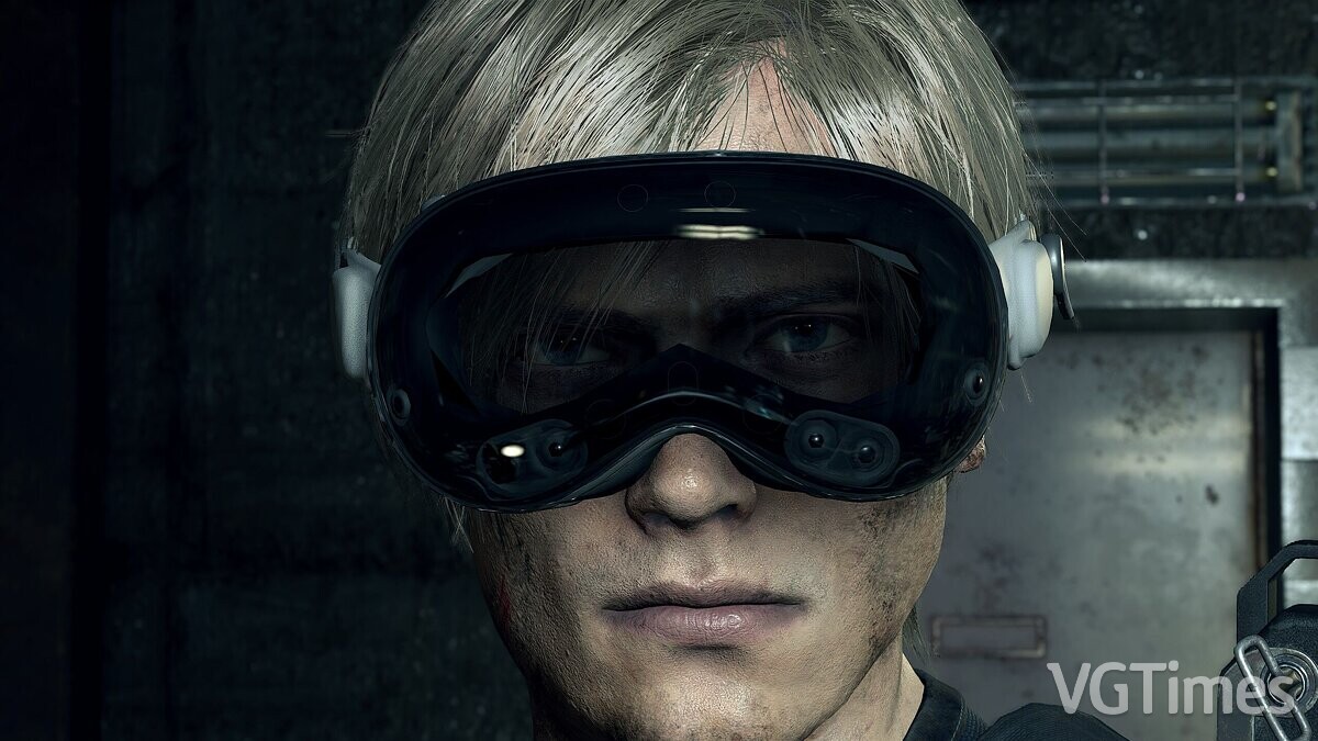 Resident Evil 4 Remake (2023) — Apple Vision Pro вместо маски