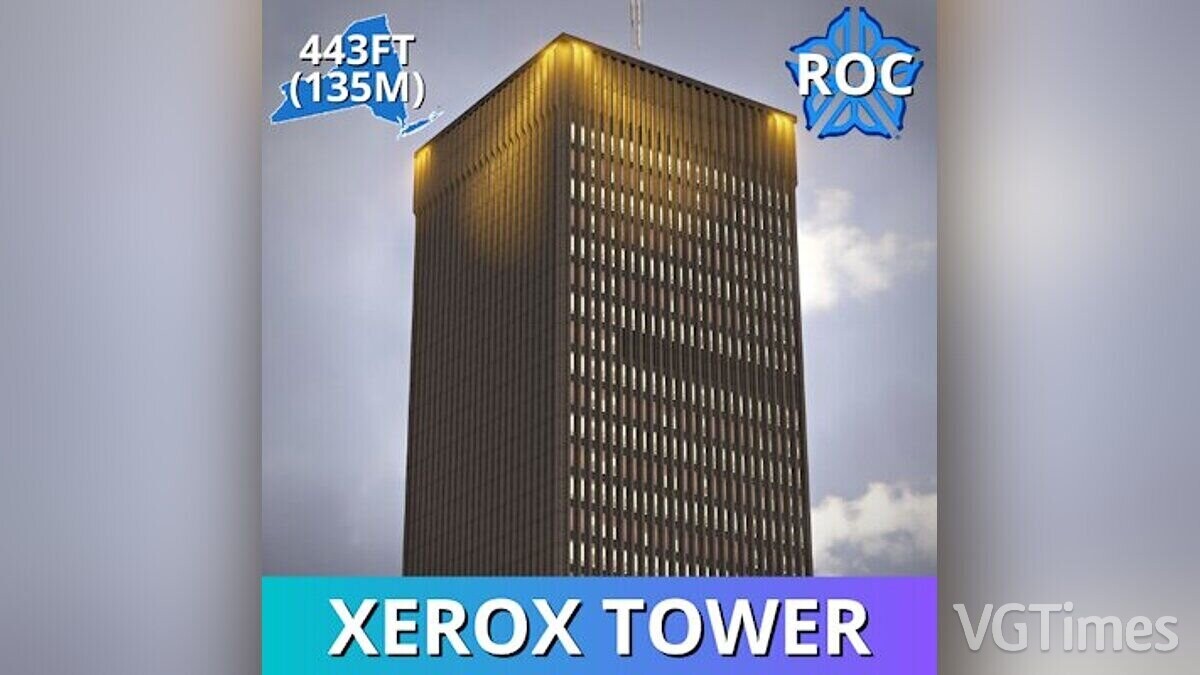 Cities: Skylines — Башня Xerox