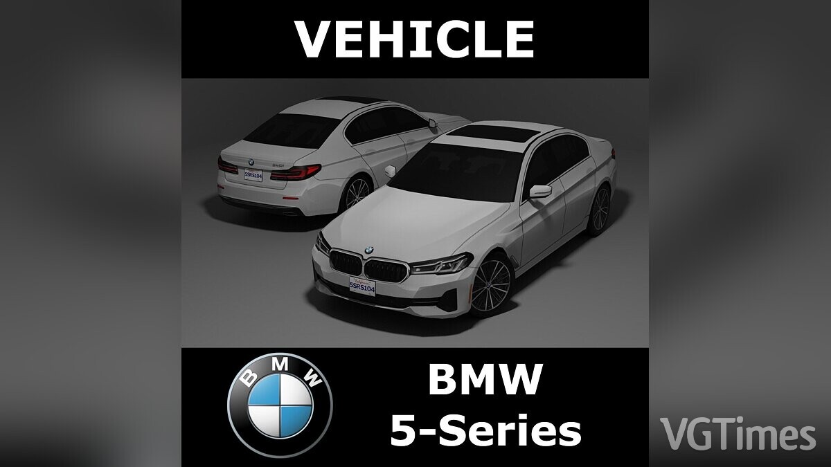 Cities: Skylines — BMW 5-Series 2022 (американская)
