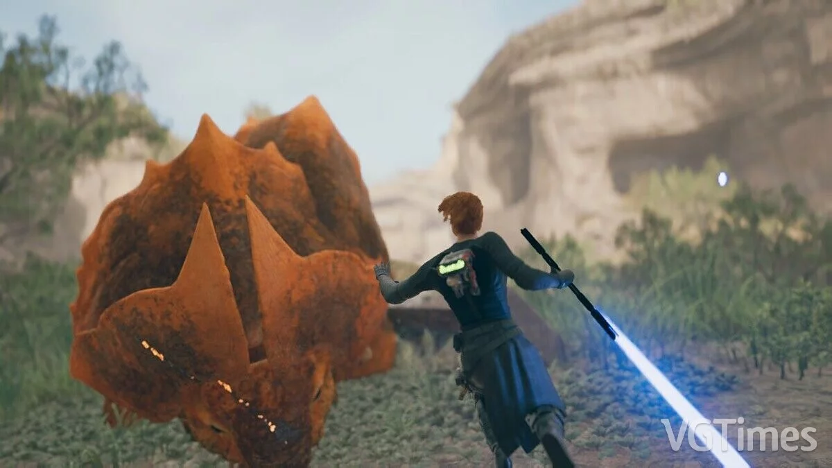 Star Wars Jedi: Survivor — Черная длинная рукоять