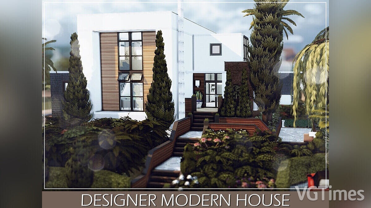 The Sims 4 — Дизайнерский современный дом
