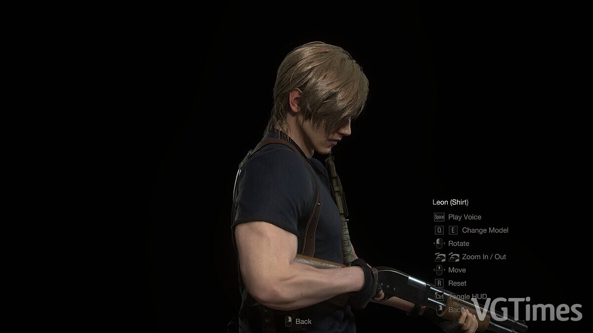 Resident Evil 4 Remake (2023) — Длинные волосы для Леона