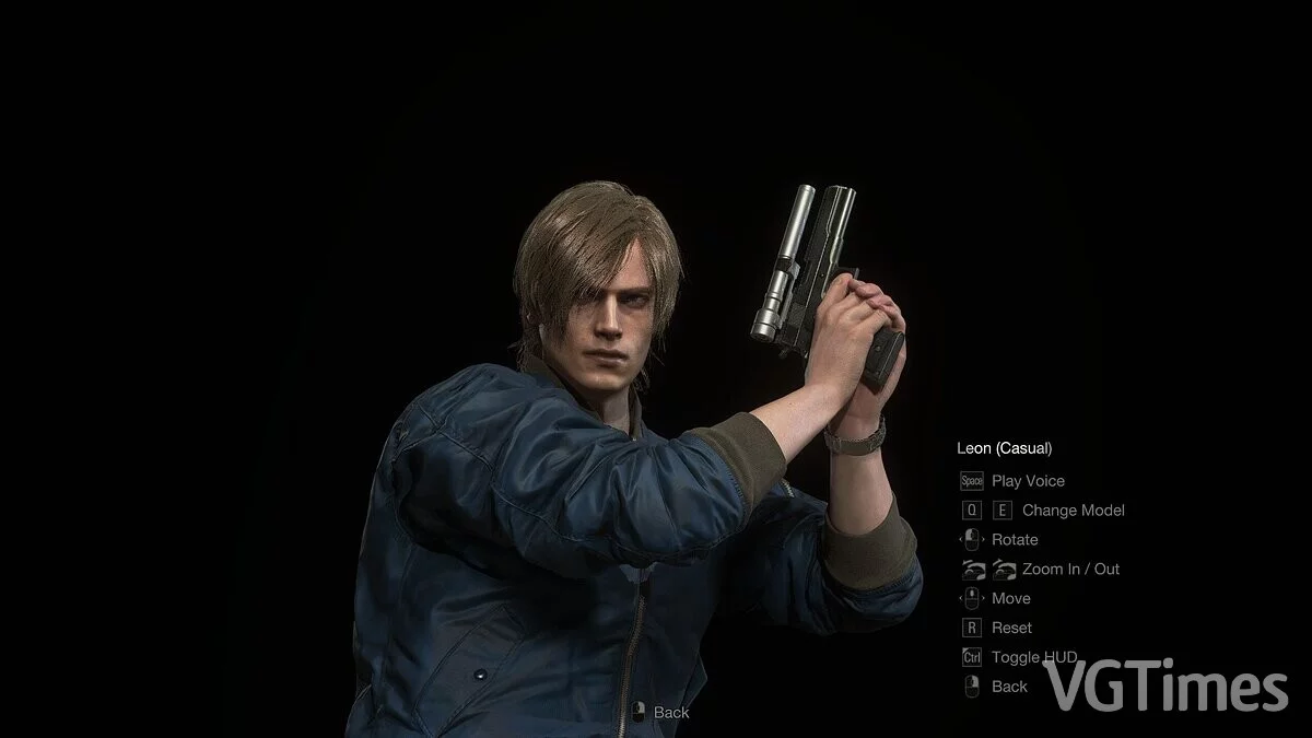 Resident Evil 4 Remake (2023) — Длинные волосы для Леона