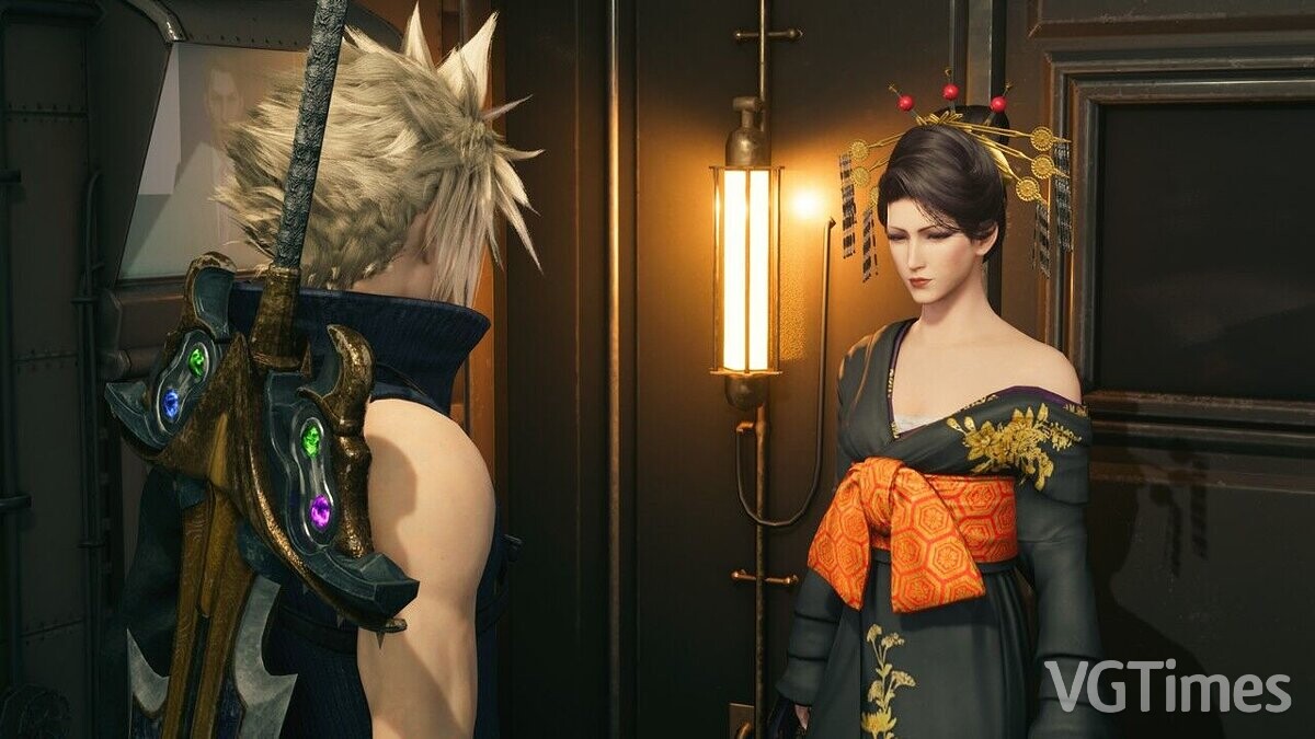 Final Fantasy VII Remake — Играбельная мадам М (вместо Тифы)
