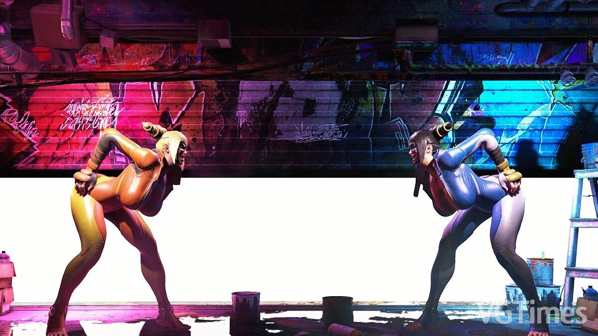 Street Fighter 6 — Юри с большой грудью