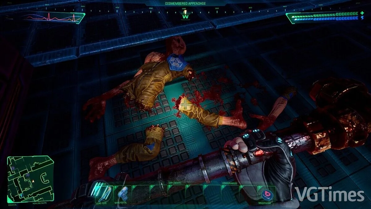 System Shock Remake — Легкое расчленение