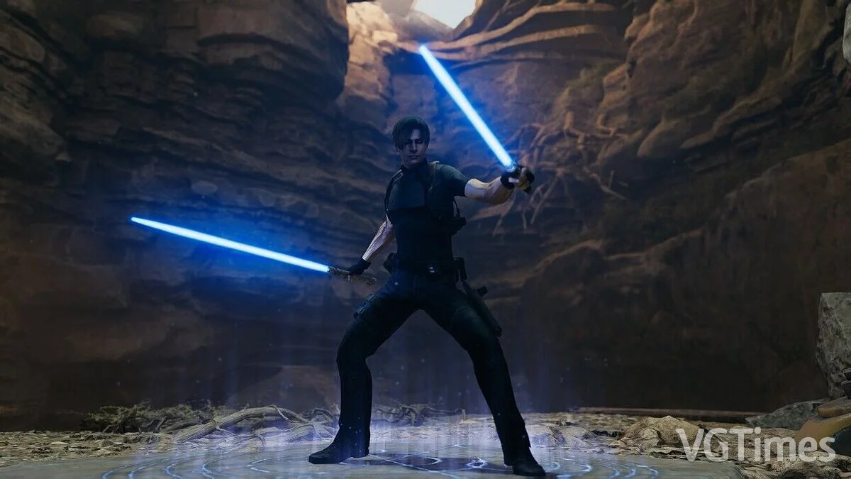 Star Wars Jedi: Survivor — Леон из игры Resident Evil 4