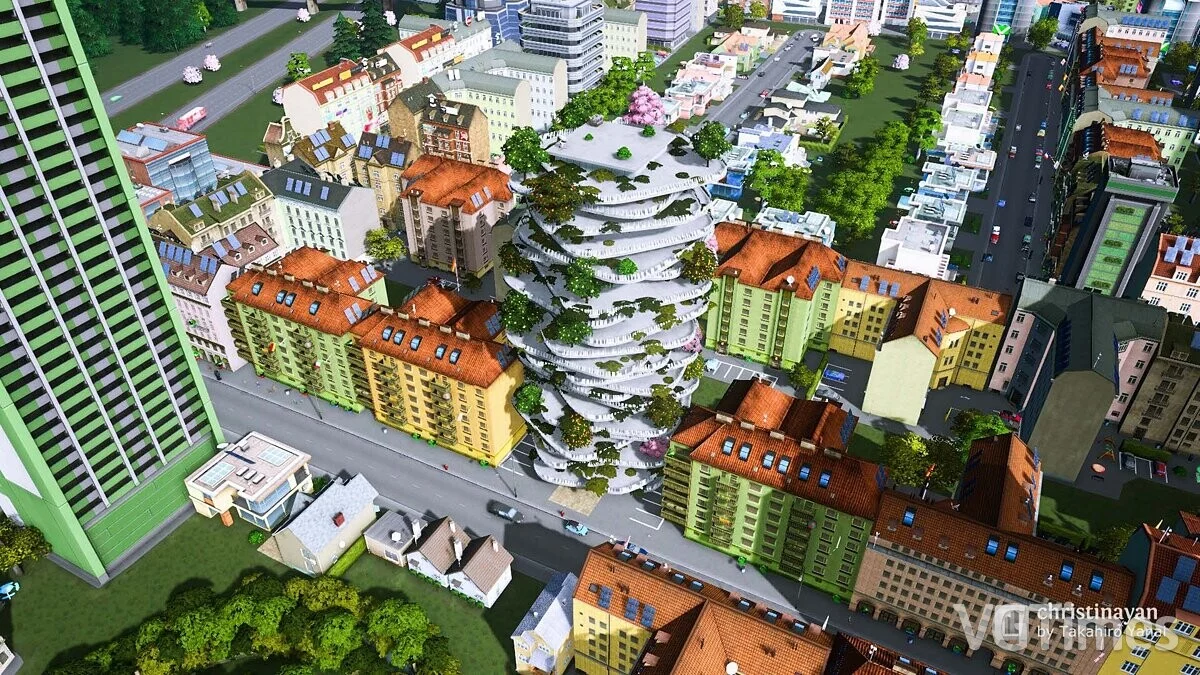 Cities: Skylines — Лесная квартира